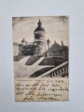 Vykort GRIPSHOLMS SLOTT. BORGGÅRDEN 1904