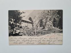 Vykort GRUSS AUS GEPATSCH-KAUNSERTHAL, 1905