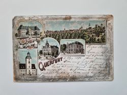 Vykort GRUSS Aus QUERFURT, 1898