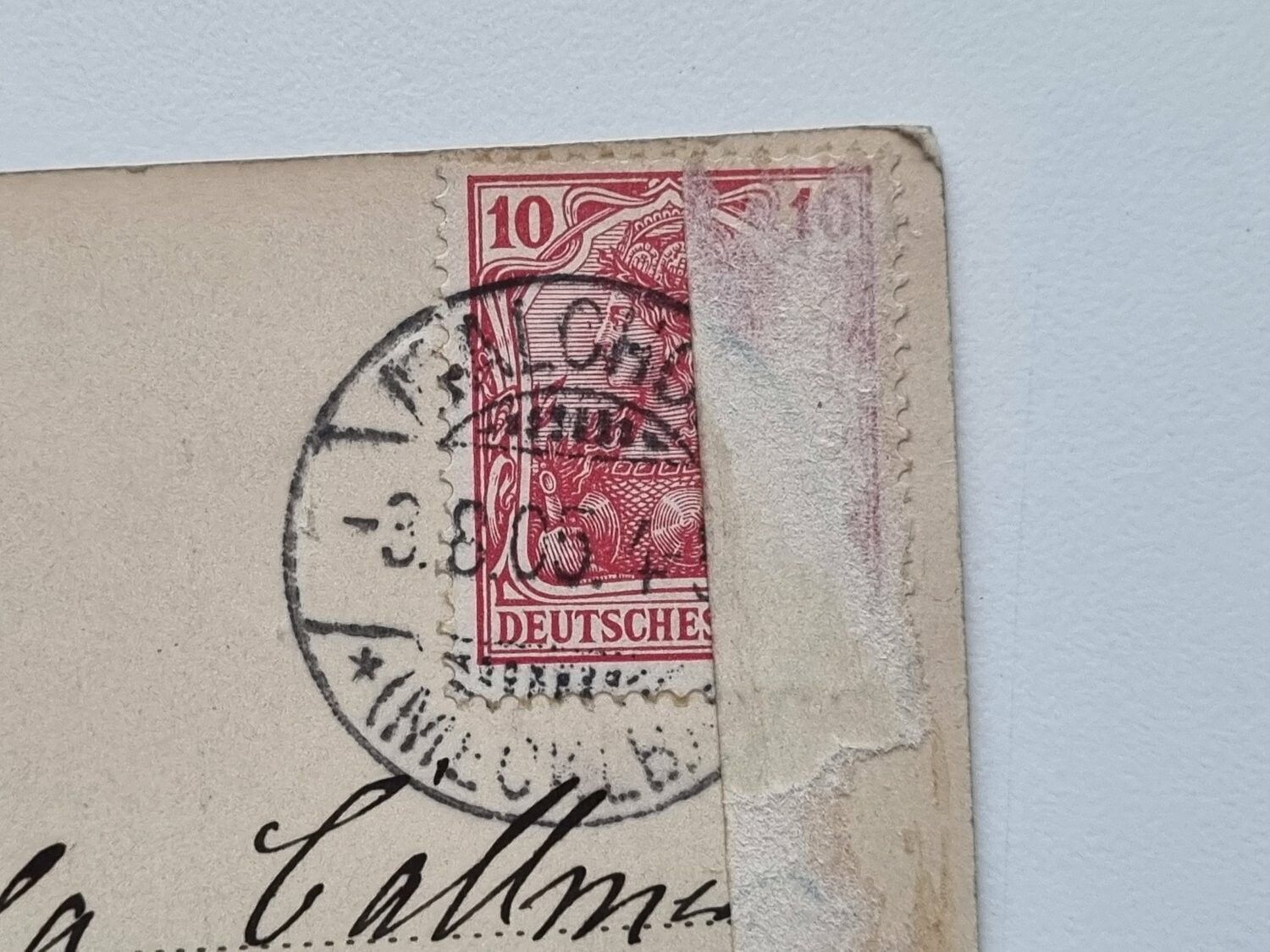 Vykort Gruss aus Roez bei Malchow i. m 1905