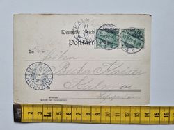 Vykort Gruss gus Birkenwerder 1901