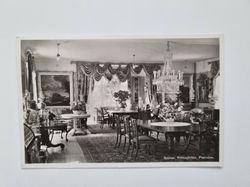 Vykort Gränna. Ribbagården, Festsalen 1935