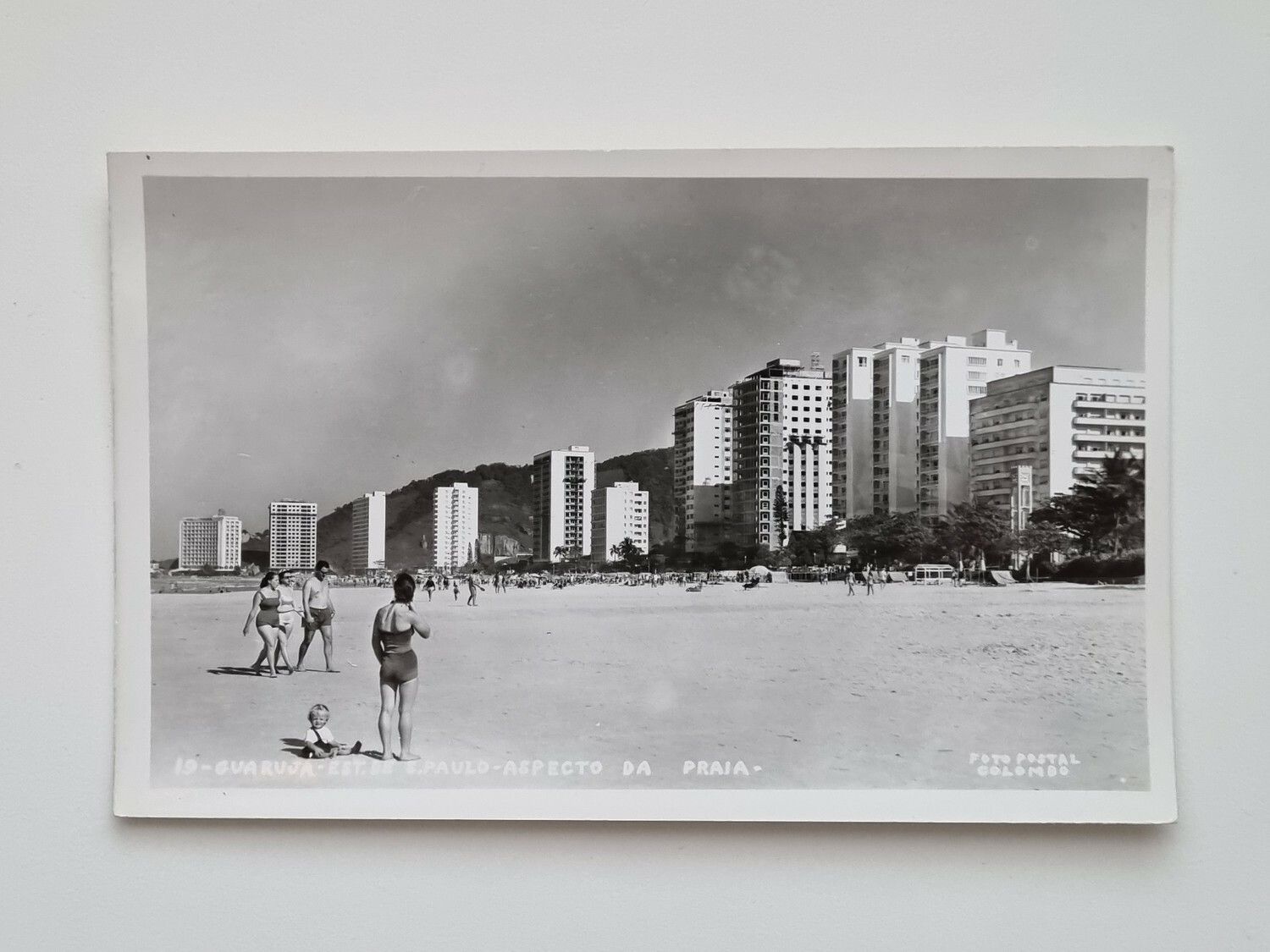 Vykort GUARUJA, BRASILIEN