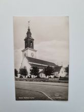 Vykort Gävle. Staffans kyrka