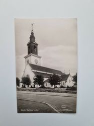 Vykort Gävle. Staffans kyrka