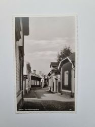 Vykort Gävle. Timmermansgränd