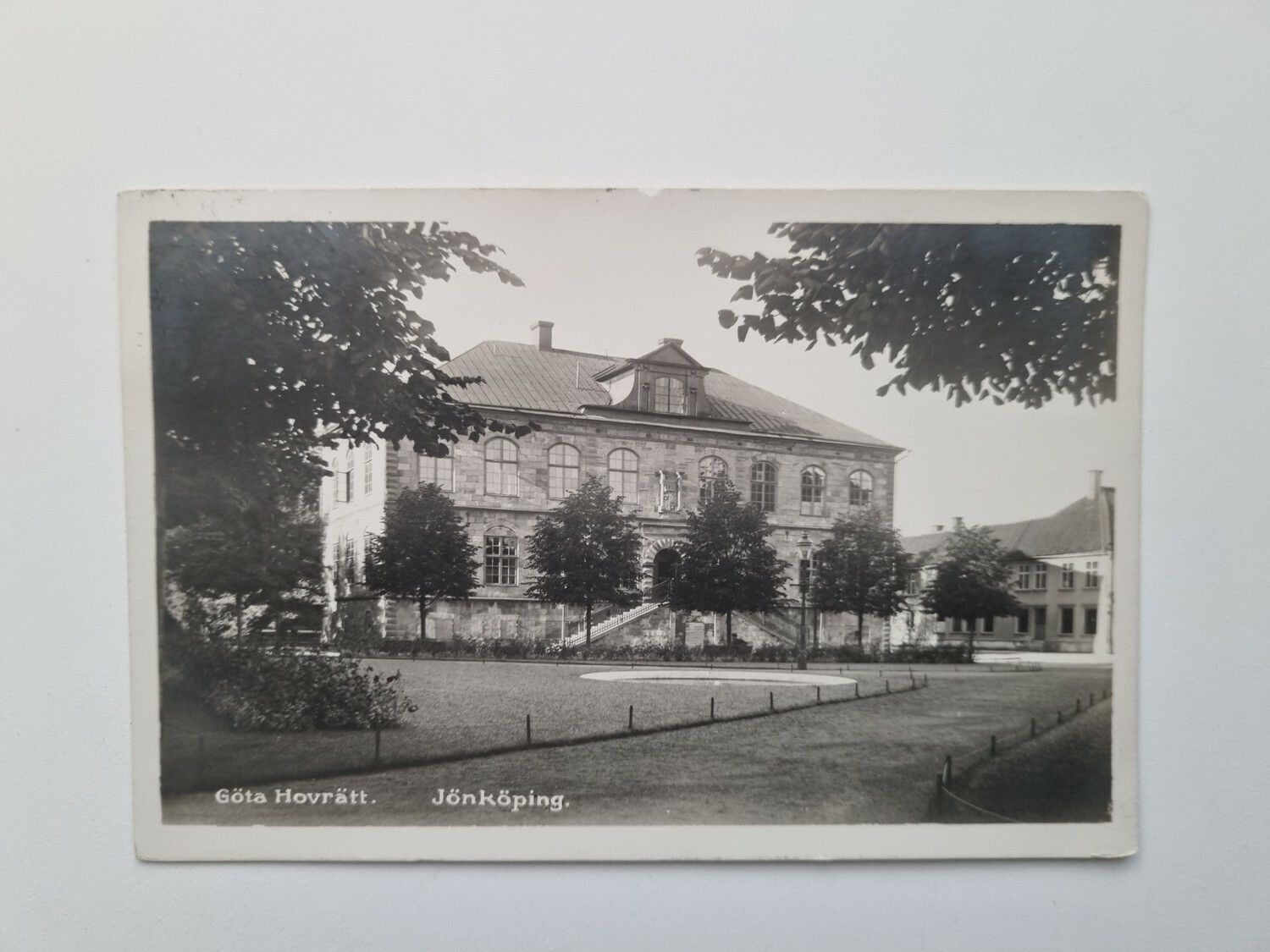 Vykort Göta Hovrätt. Jönköping