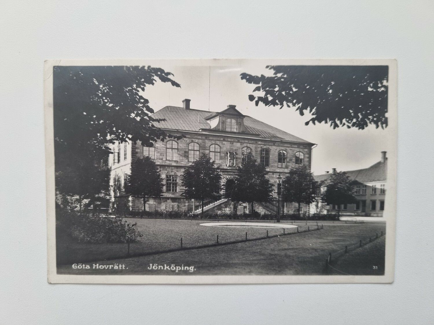 Vykort Göta Hovrätt. Jönköping