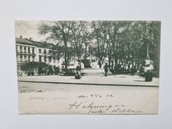 Vykort Göteborg Brunnsparken 1902