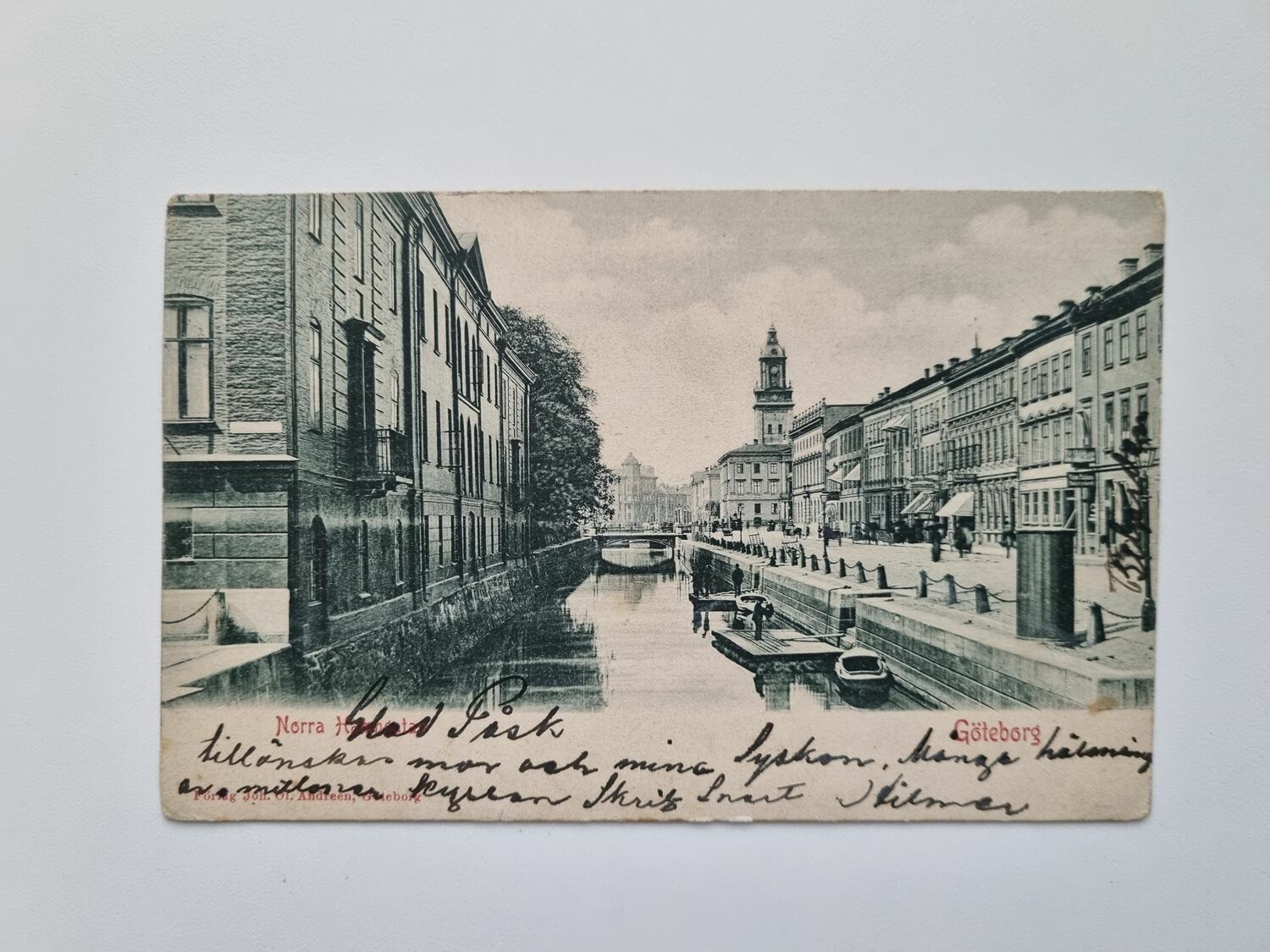 Vykort Göteborg Norra Hamngatan