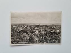 Vykort Halmstad. Utsikt från galgberget