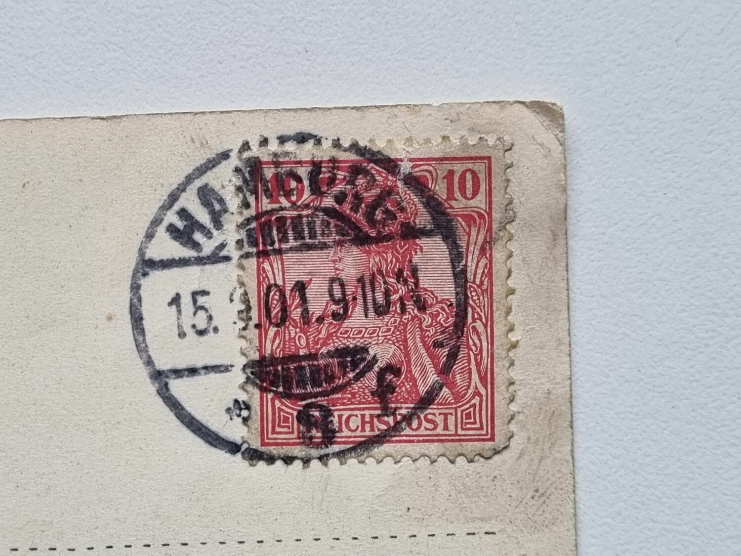 Vykort Hamburg-Eppendorf 1901