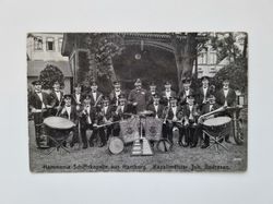 Vykort Hammonia Schiffskapelle aus Hamburg. Kapellmeister. Joh. Andresen