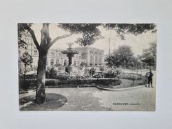 Vykort HANNOVER, BAHNHOF