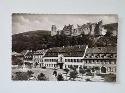 Vykort Heidelberg Karlsplatz