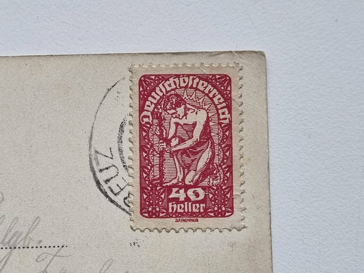 Vykort Heiligenkreuz bei Baden N.-Oe