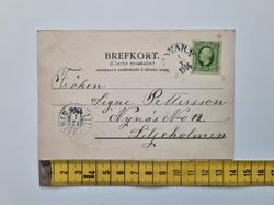 Vykort Helgebodafors Framnäs, 1906