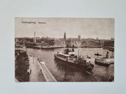Vykort Helsingborg Hamnen