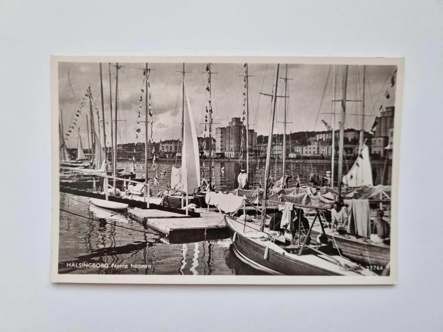 Vykort HÄLSINGBORG Norra hamnen