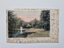 Vykort Helsingborg Parti af Öresundsparken, 1902