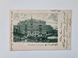 Vykort HELSINGBORG. Drottninggatan 1904
