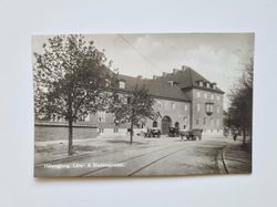 Vykort Helsingborg. Läns- & Stadslasarettet, 1947