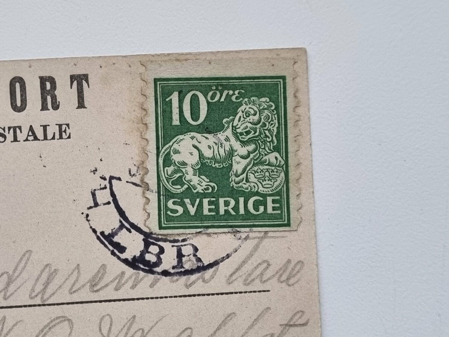 Vykort HELSINGBORG. Tullkammaren och Rådhuset