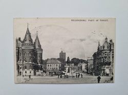 Vykort HELSINGBORG: PARTI AF TORGET,  1903