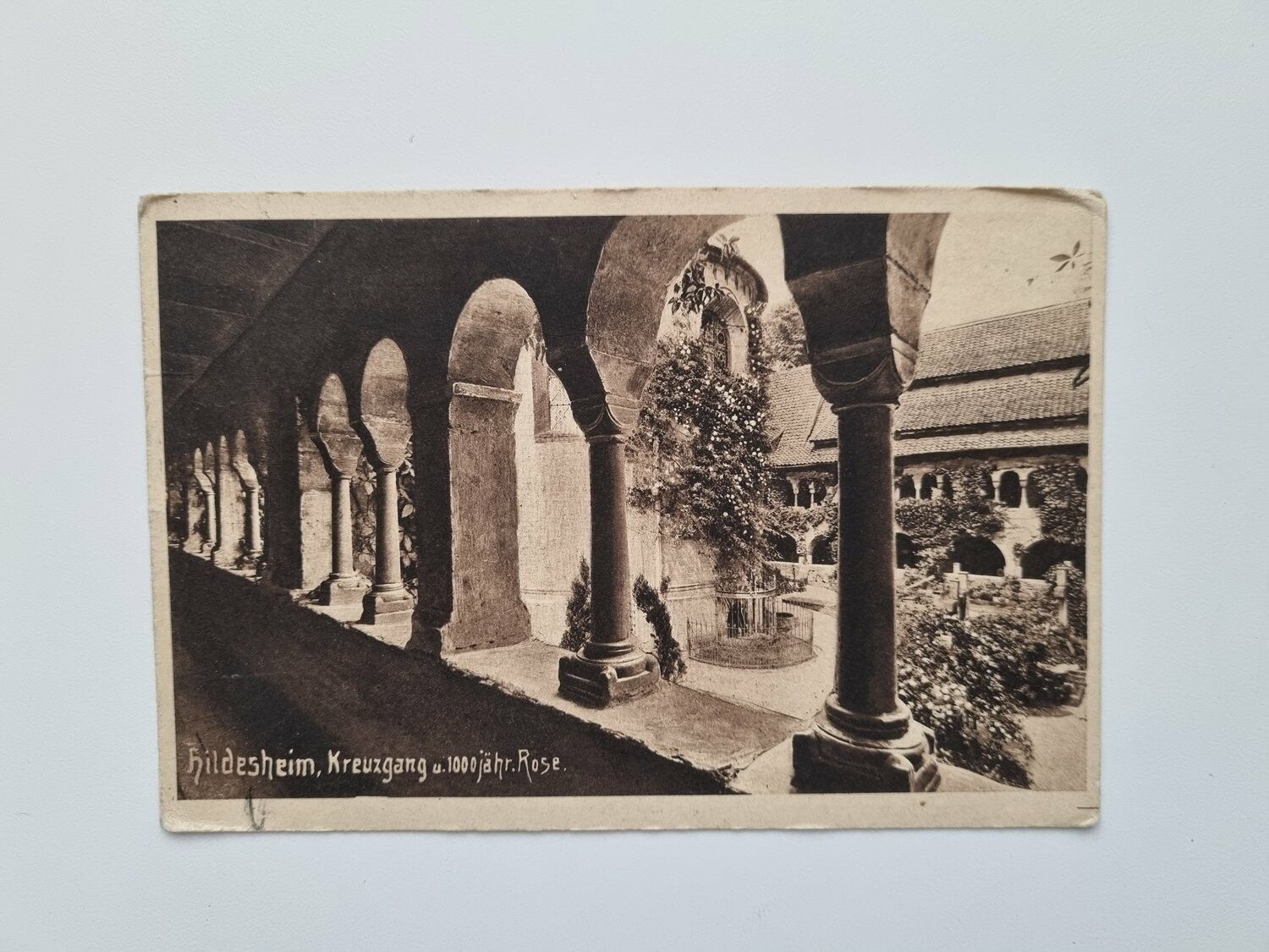Vykort Hildesheim, Kreuzgang 1907