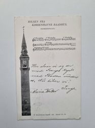Vykort HILSEN FRA KJØBENHAVNS RAADHUS, 1905