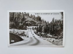 Vykort HIWAY 40 OVERPASS AT COLFAX
