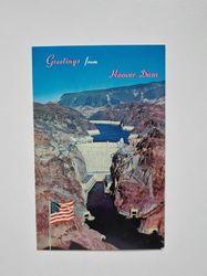 Vykort Hoover Dam
