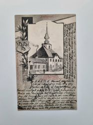 Vykort Hudiksvall, Gamla Rådhuset 1903