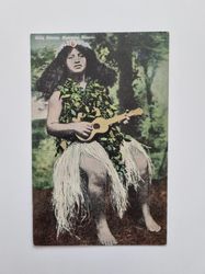Vykort Hula Dancer: Hawaiian Islands
