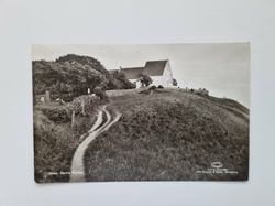 Vykort Hven. Gamla Kyrkan, 1947
