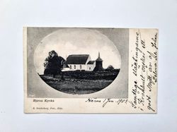 Vykort Härna Kyrka, 1902-1903
