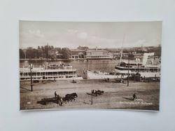 Vykort Stettin, Am Dampfschiff-Bollwerk