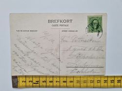 Vykort HERNÖSAND. DOMKYRKAN 1910