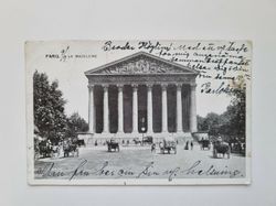 Vykort Paris, La Madeleine 1903
