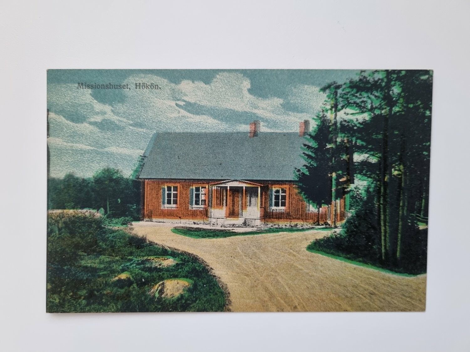 Vykort Hökön, Missionshuset