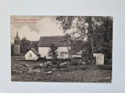 Vykort Högstena kyrka (Västerg.) 1912
