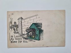 Vykort I'd Leave My Happy Home for You