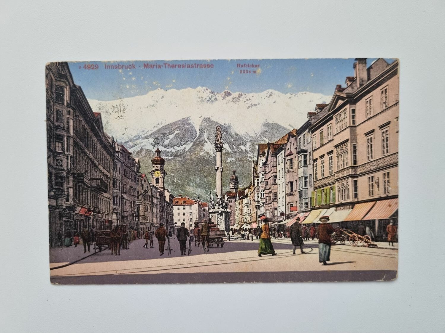 Vykort Innsbruck Maria-Theresiastrasse