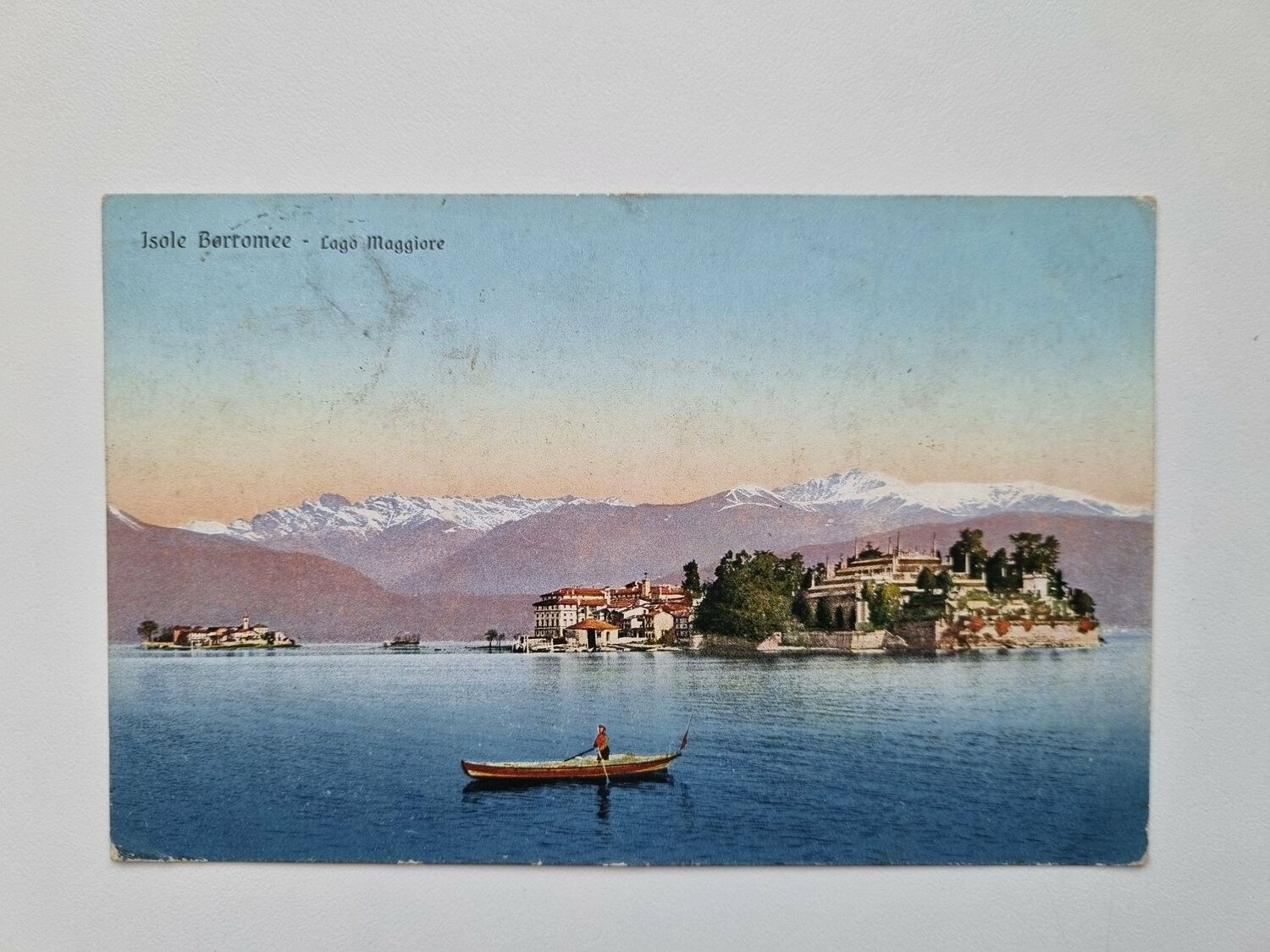 Vykort Isole Borromee Lago Maggiore