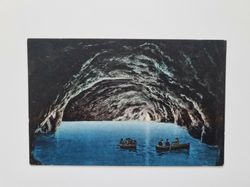 Vykort Capri La Grotta Azzurra.