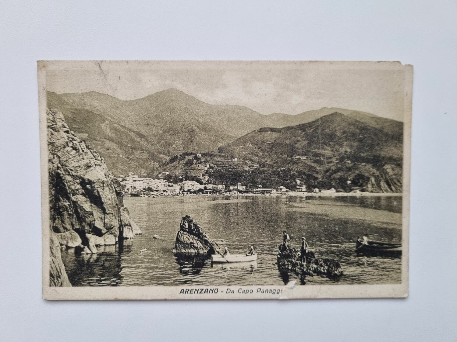 Vykort Italien, ARENZANO Da Capo Panaggi 1929