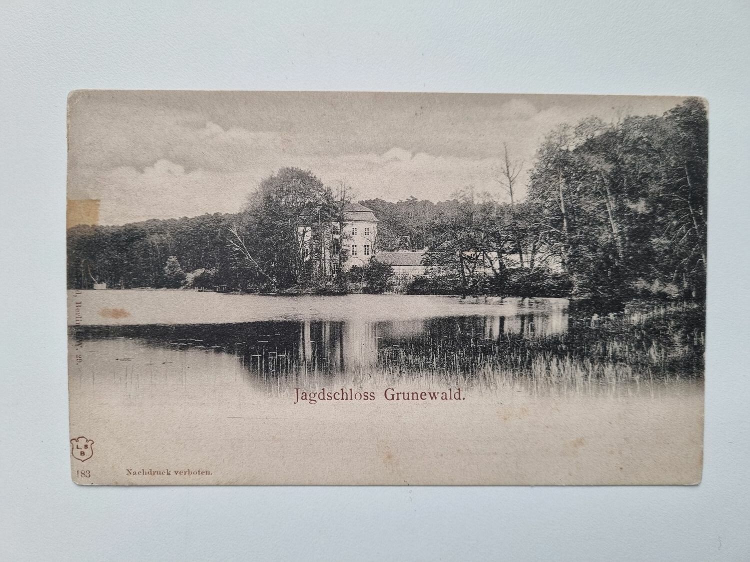 Vykort Jagdschloss Grunewald
