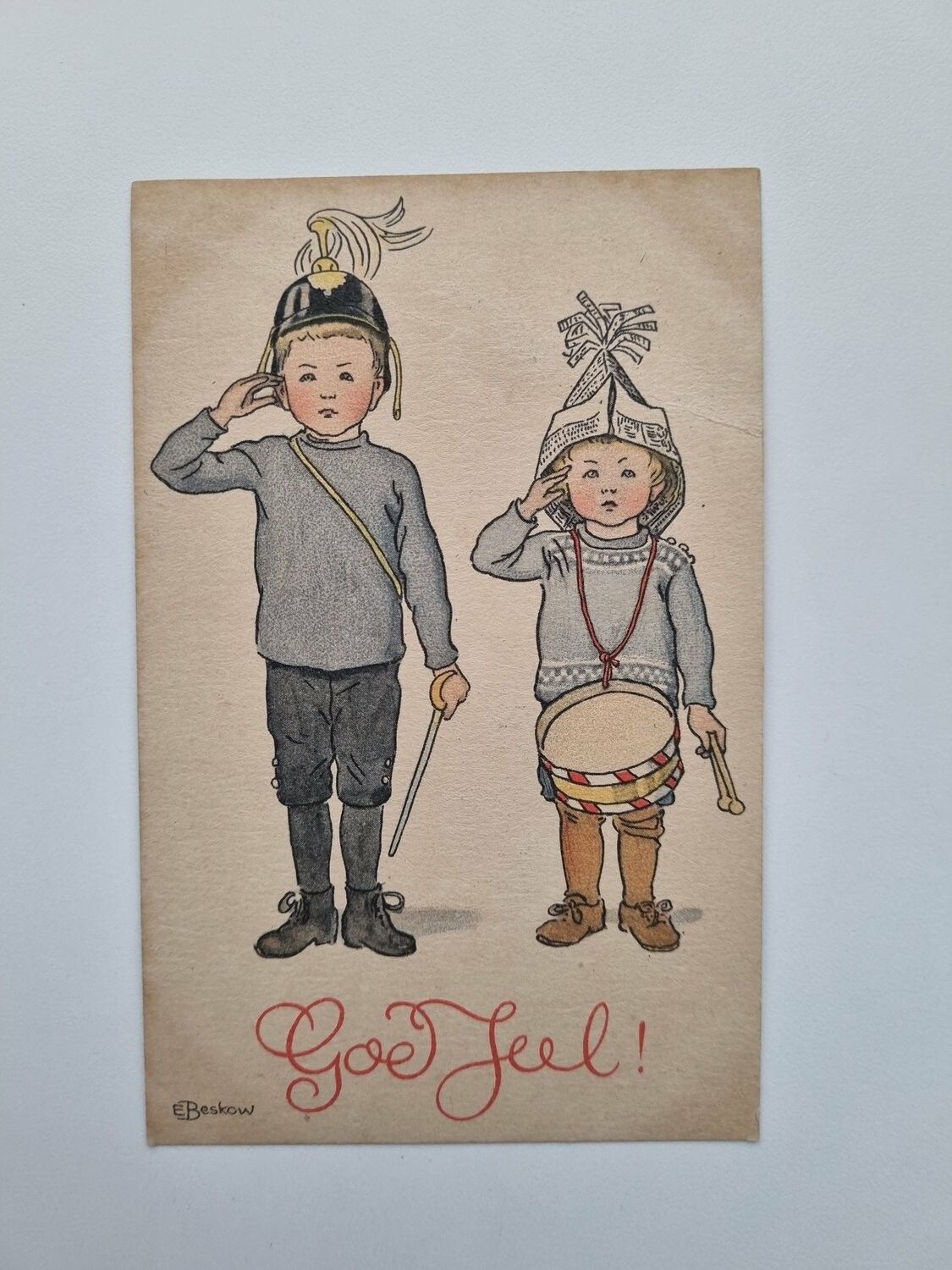Vykort Julkort, Elsa Beskow