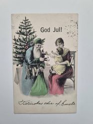 Vykort Julkort, God Jul!