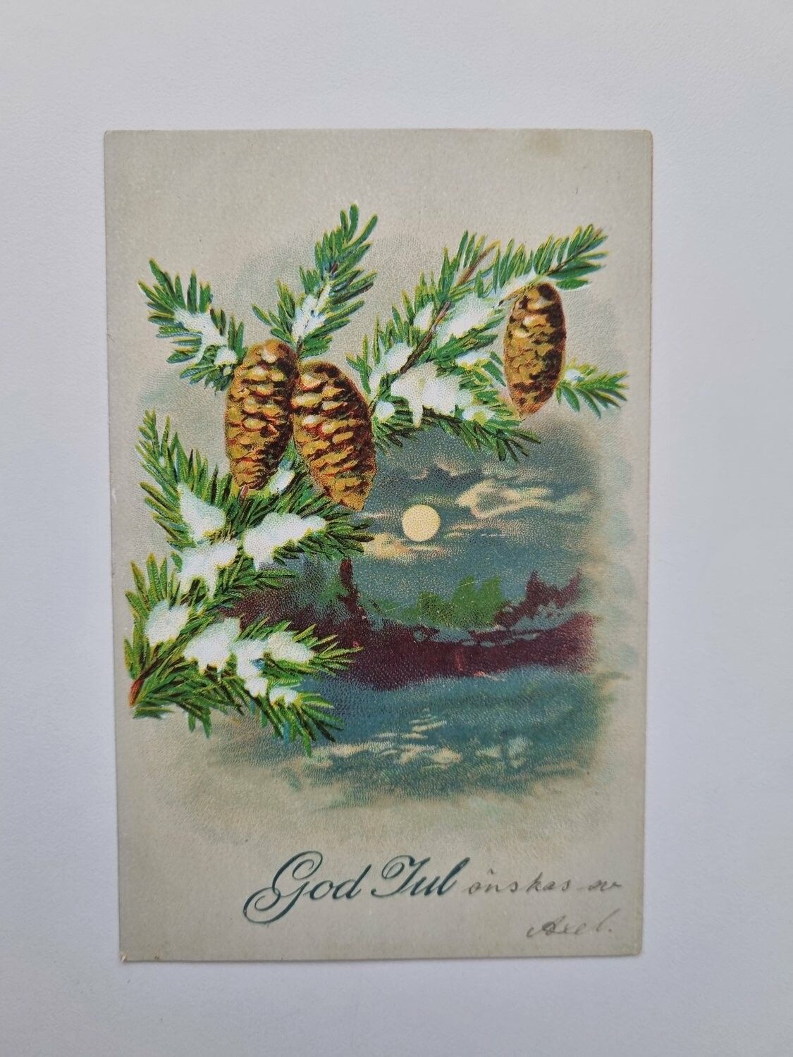 Vykort Julkort, God Jul